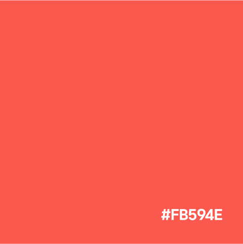 Color #fb594e