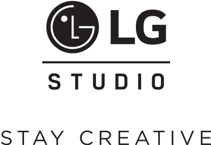 LG Studio logo - Stay creative